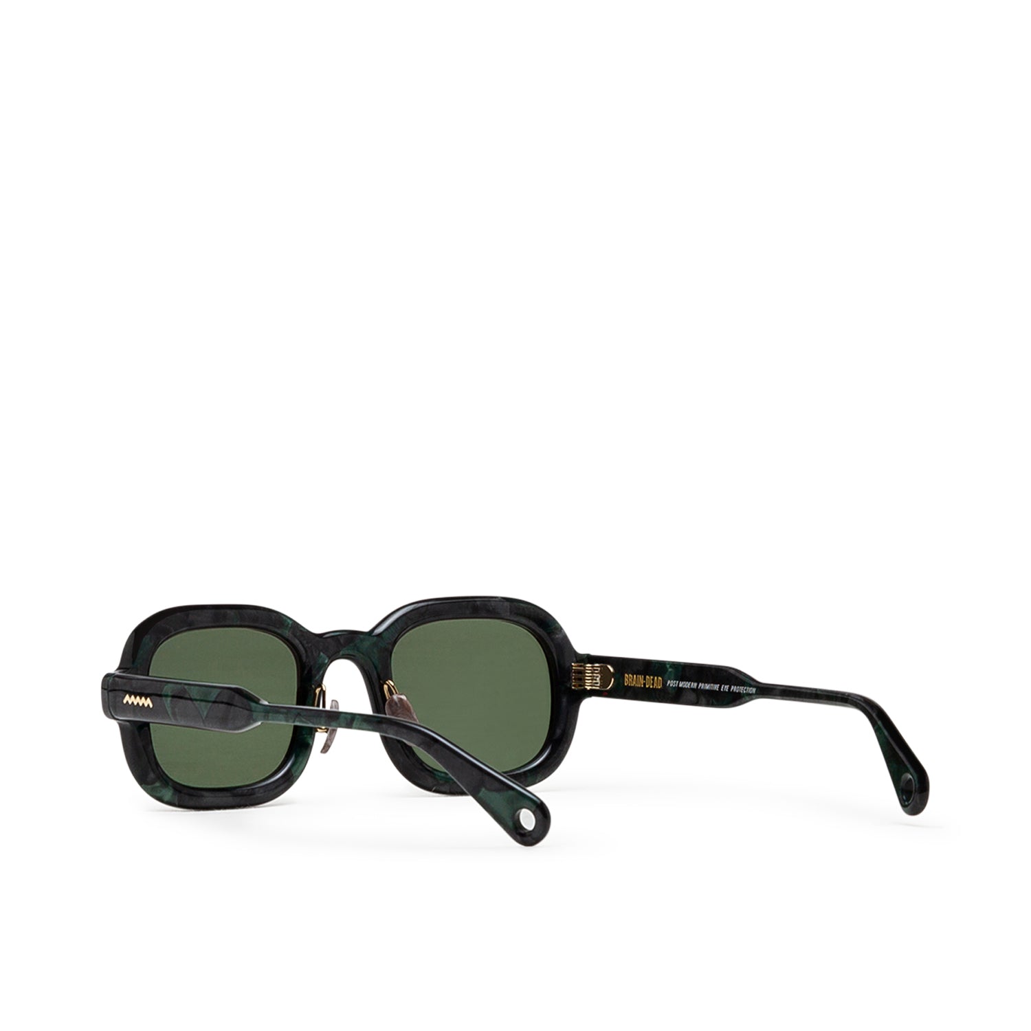 Brain Dead Newman Sunglasses (Schwarz / Grün)  - Allike Store