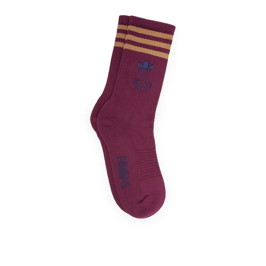 adidas x Brain Dead Socken (Rot / Navy) - Allike Store