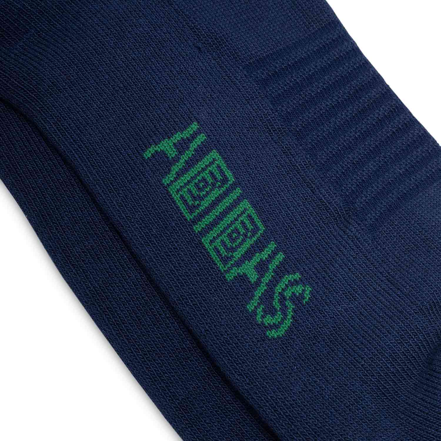 adidas x Brain Dead Socken (Navy / Braun) - Allike Store