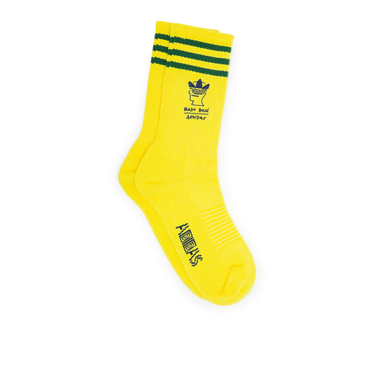 adidas x Brain Dead Socken (Gelb / Grün) - Allike Store