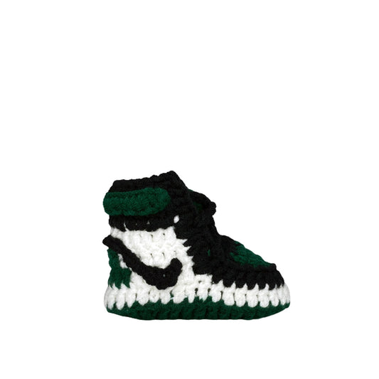Baby Sneakers AJ1 Pine Green (Grün / Schwarz / Weiß)  - Allike Store