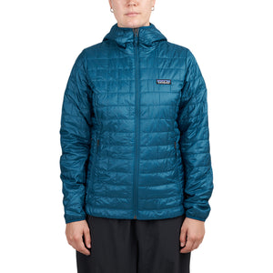 Patagonia WMNS Nano Puff Hoody (Blau)  - Allike Store