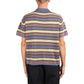 Brain Dead Lifted Stripe Half Zip Shirt (Multi)  - Allike Store