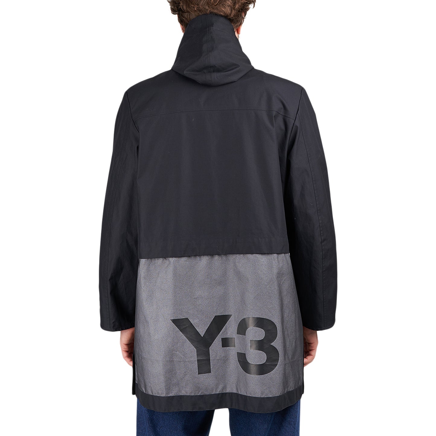 Y-3 Reversible Long Jacket (Schwarz)  - Allike Store