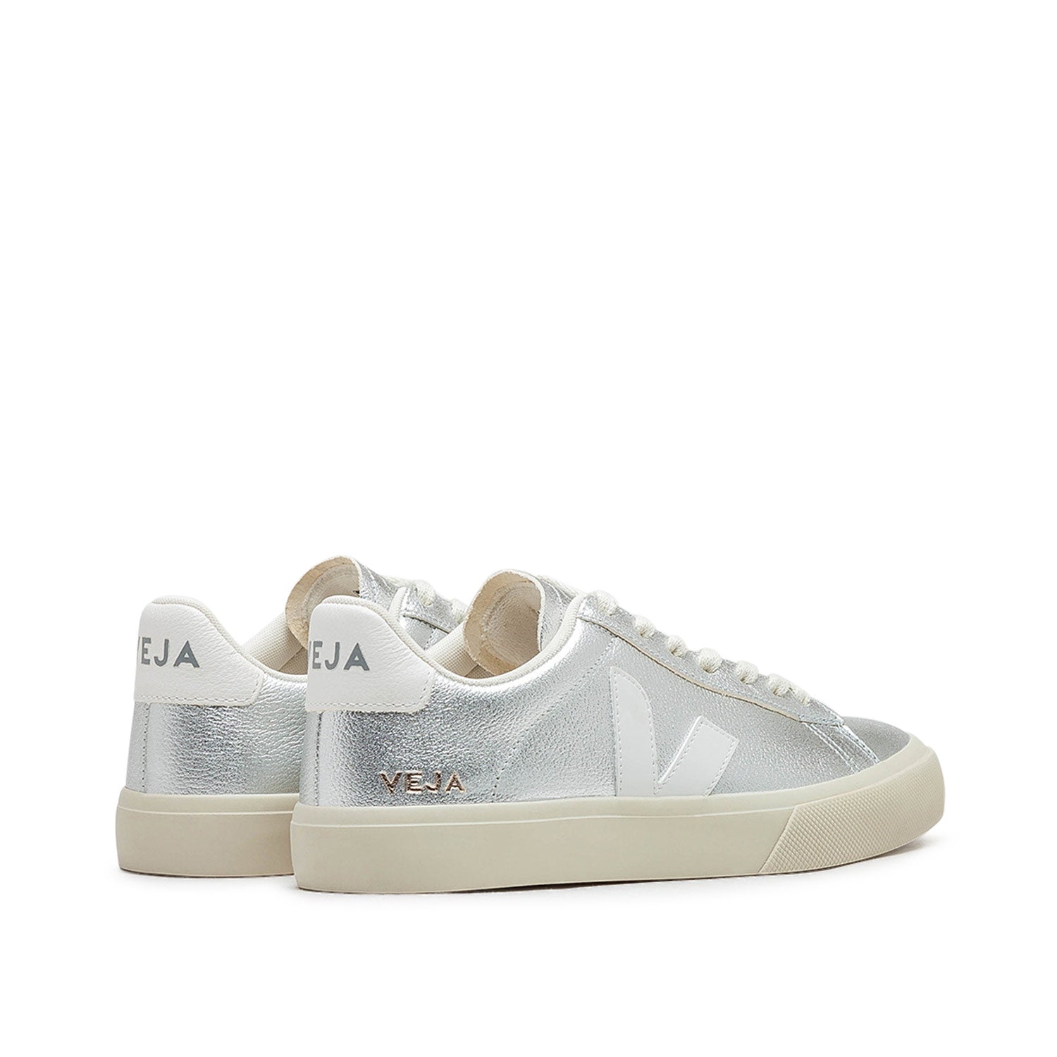 Veja WMNS Campo Chromefree Leather (Silber) - Allike Store