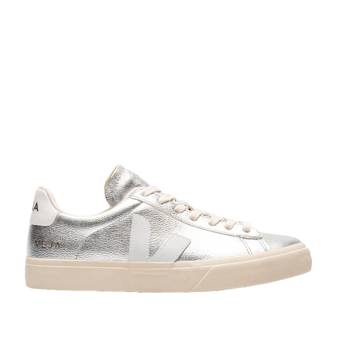 Veja WMNS Campo Chromefree Leather (Silber) - Allike Store