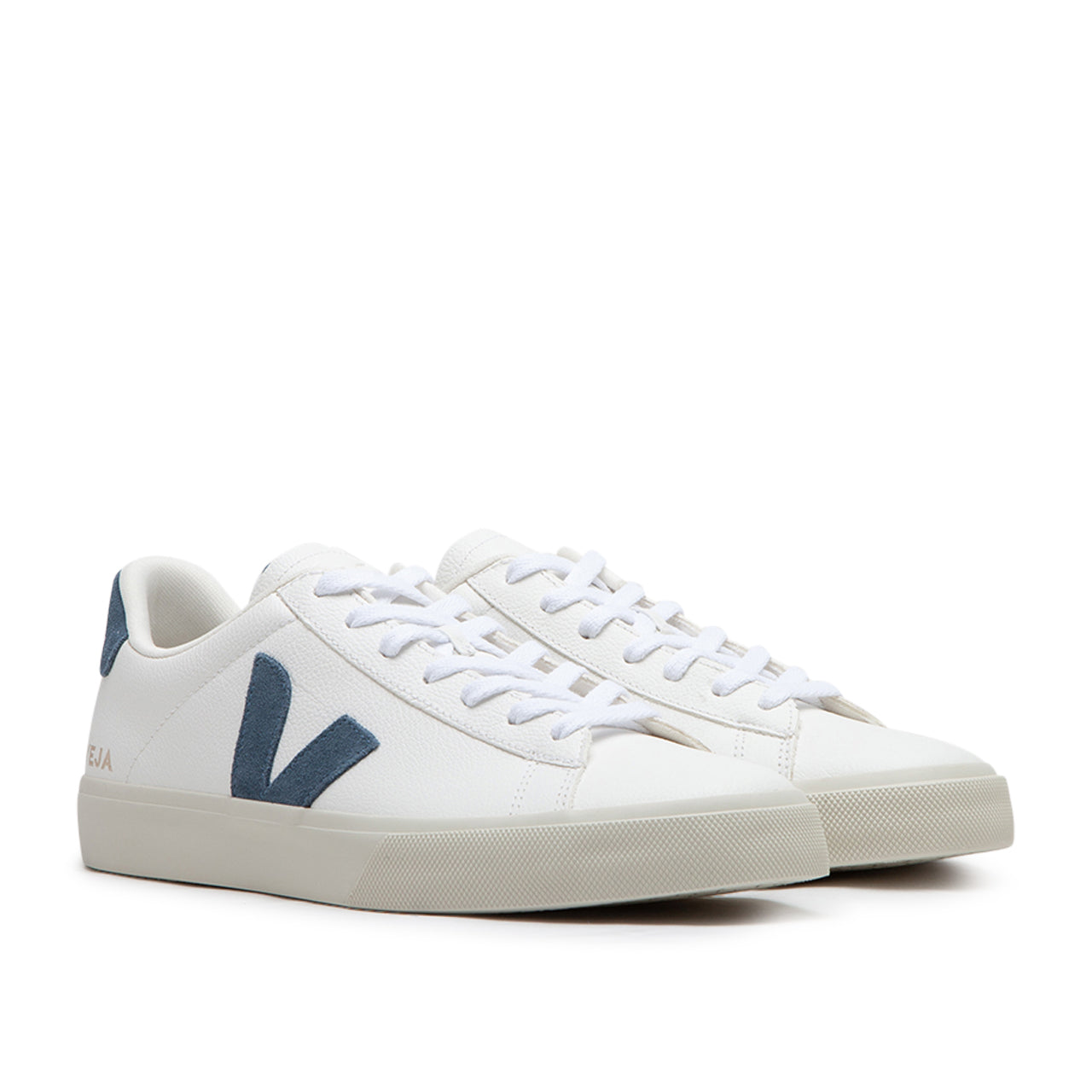 Veja Campo Chromefree Leather White Blue