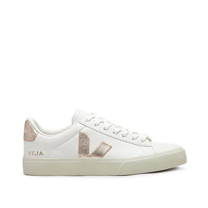 Veja WMNS Campo Chromefree Leather (Weiß / Bronze)  - Allike Store