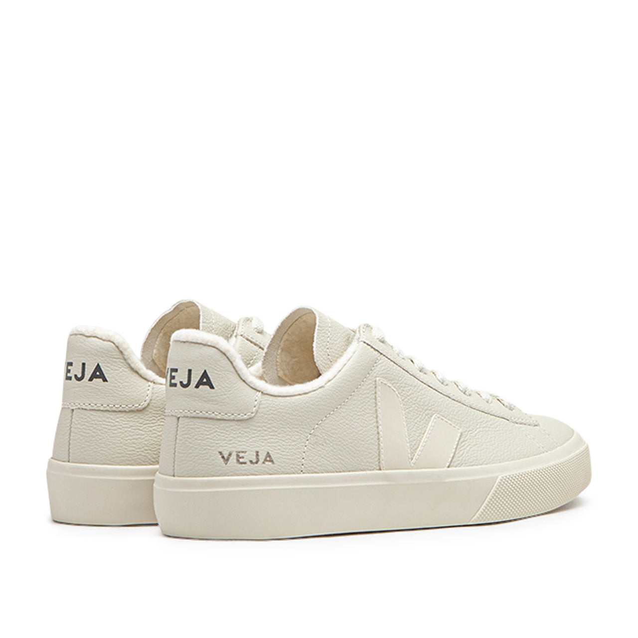 Veja WMNS Campo Winter Chromefree Leather (Creme)  - Allike Store