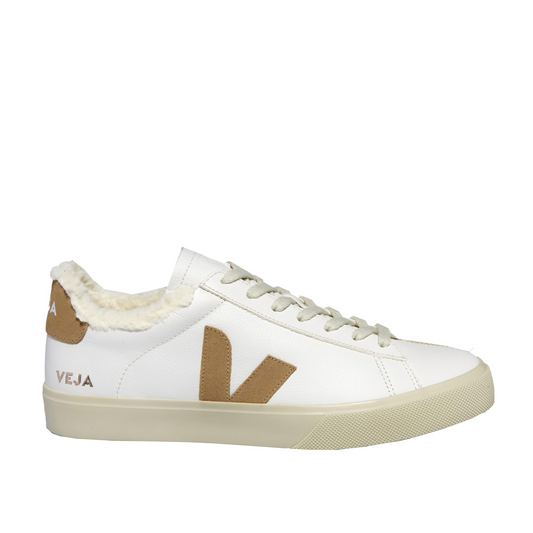 Veja Campo Winter Chromefree Leather (Weiss / Braun)  - Cheap Sneakersbe Jordan Outlet