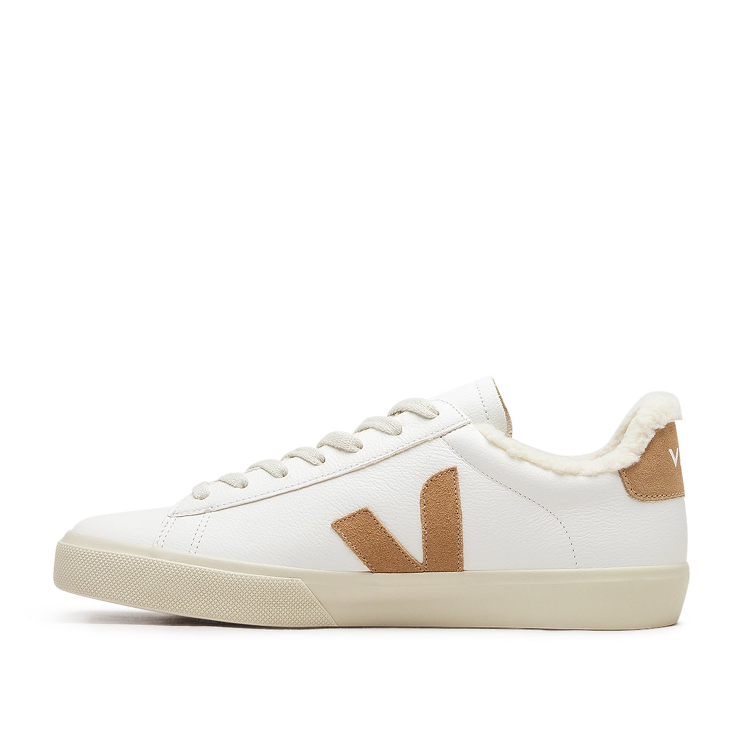 Veja Campo Winter Chromefree Leather (Weiss / Braun)  - Allike Store