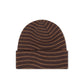 Dime College Wave Cuff Beanie (Braun)  - Allike Store