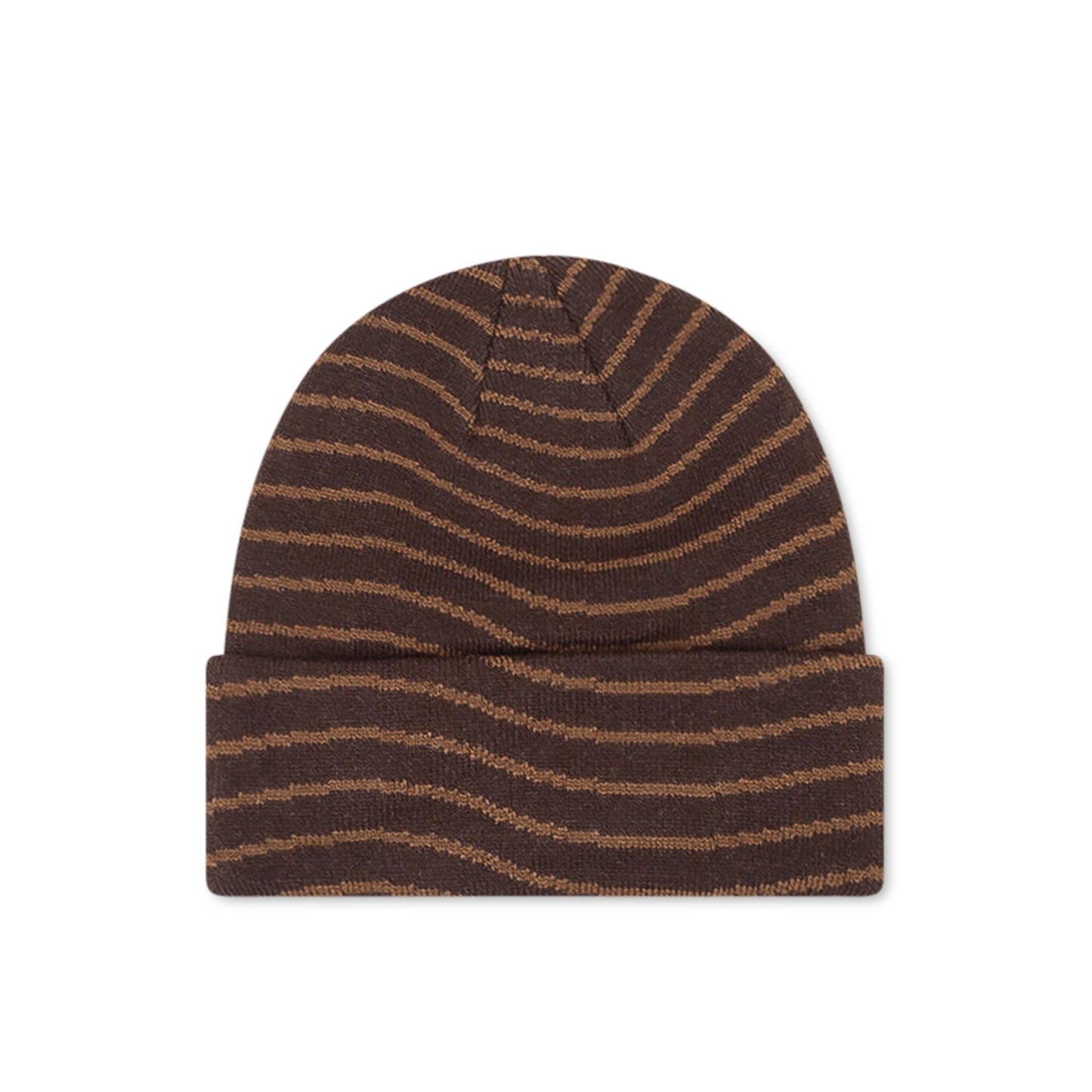 Dime College Wave Cuff Beanie (Braun)  - Allike Store