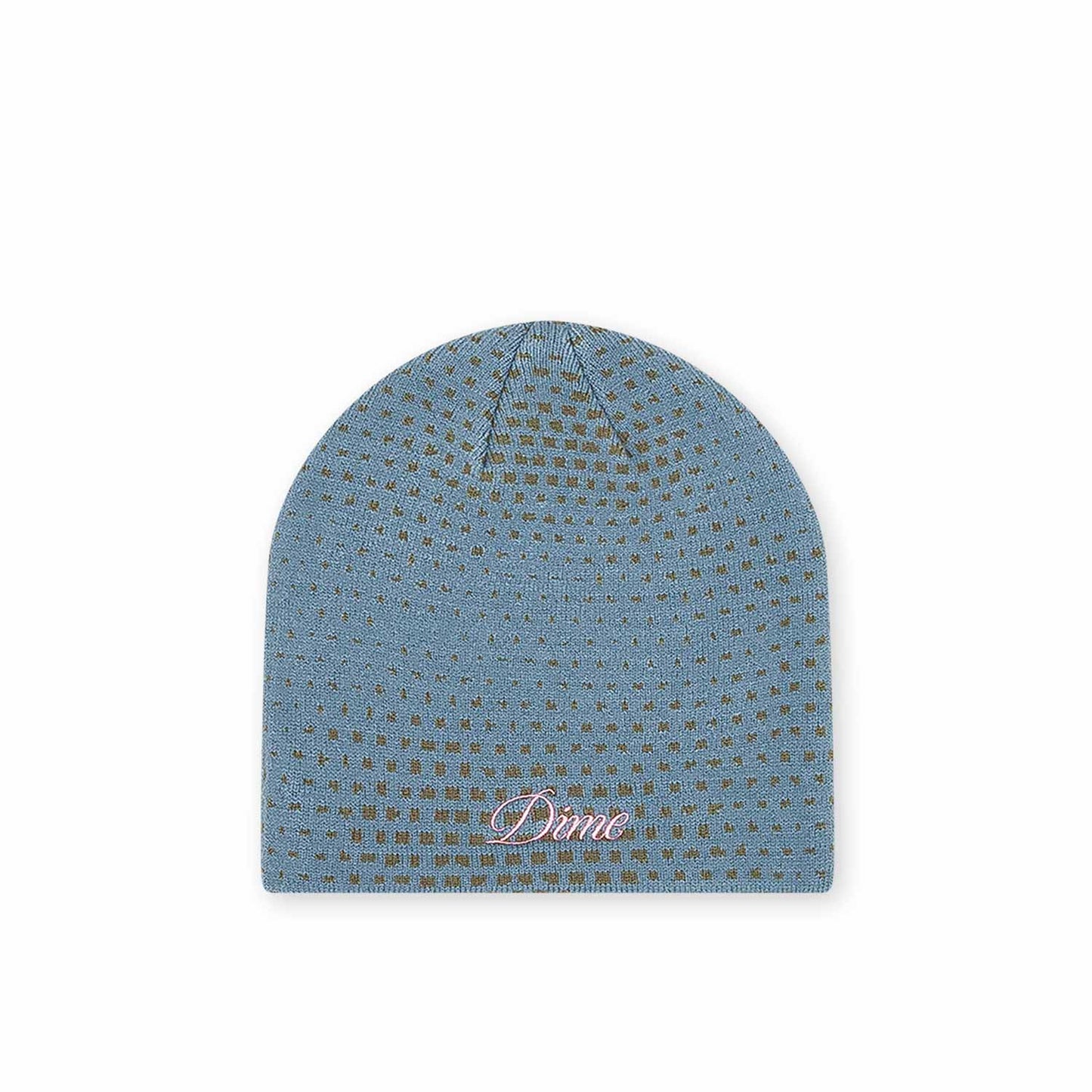 Dime Pixel Skully Beanie (Blau)  - Allike Store