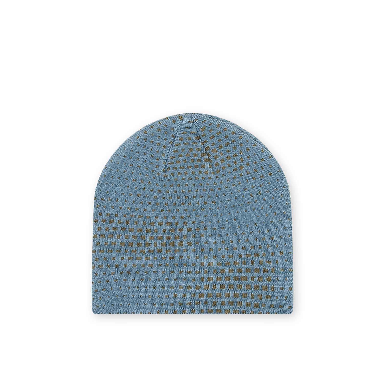 Dime Pixel Skully Beanie (Blau)  - Allike Store