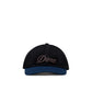 Dime Cursive Low Pro Cap (Schwarz / Blau)  - Allike Store