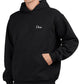 Dime Classic Small Logo Hoodie (Schwarz)  - Allike Store