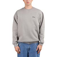 Dime Classic Small Logo Crewneck (Gray)