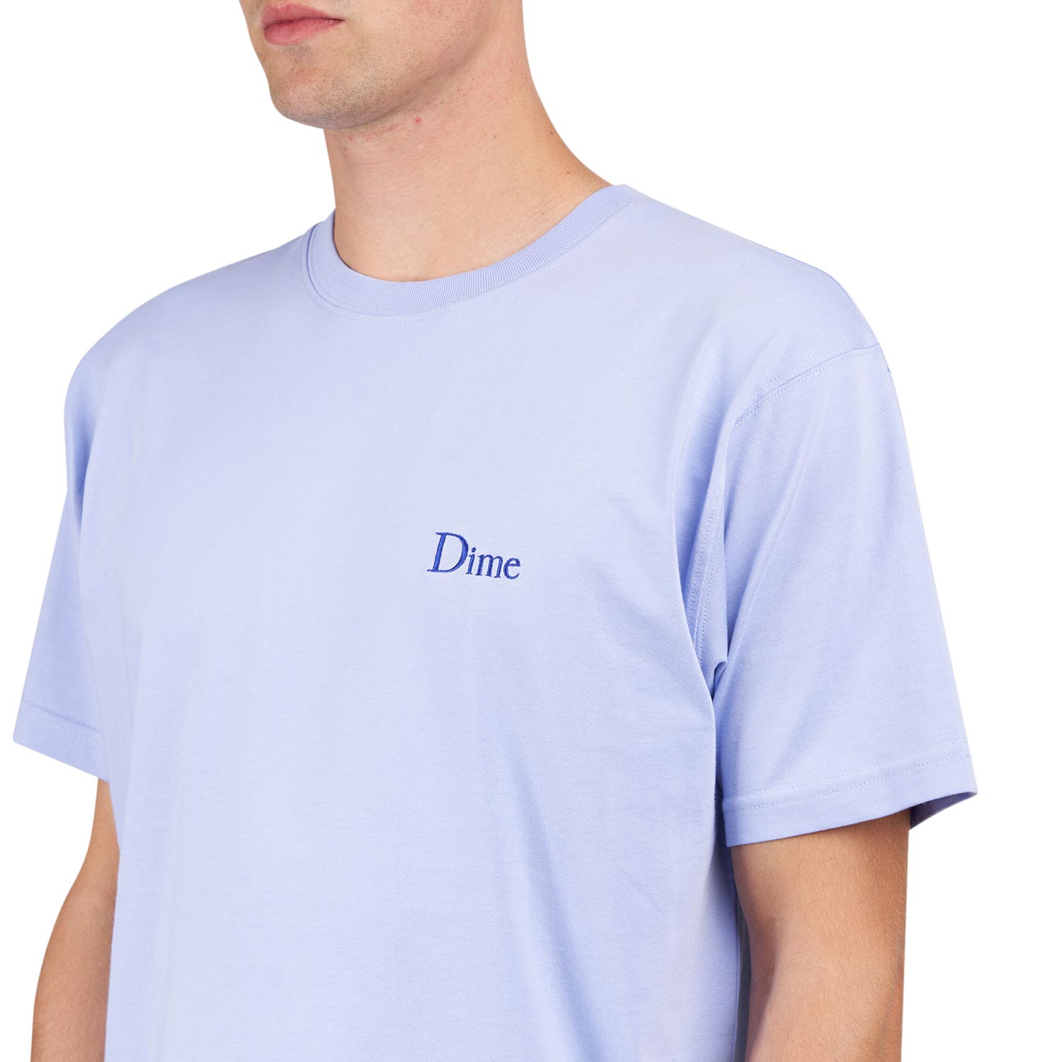 Dime Classic Small Logo T-Shirt (Lila)  - Allike Store