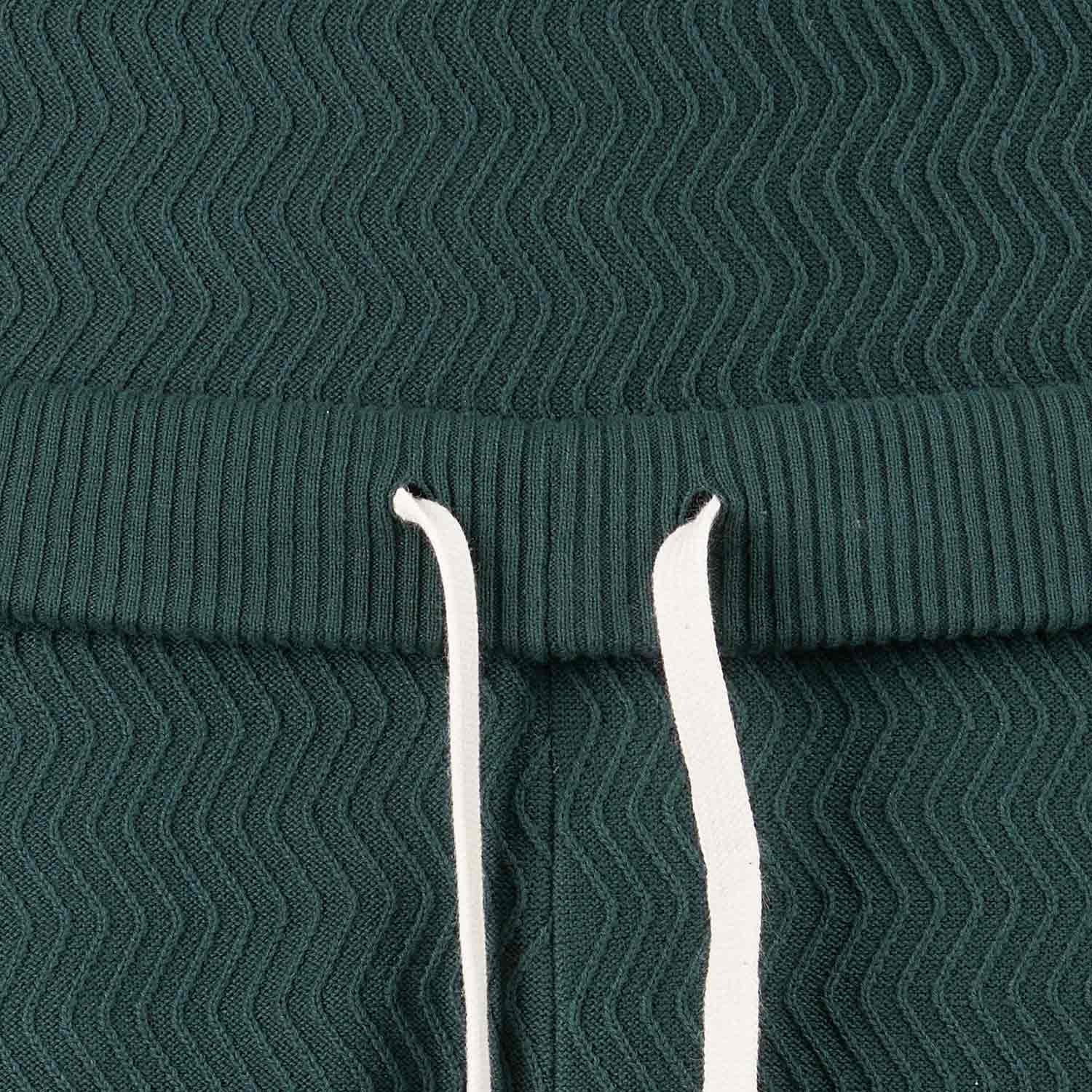 Dime Wave Cable Knit Shorts (Grün)  - Allike Store