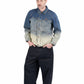 Dime Denim Jacket (Blau / Weiss) - Allike Store