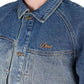 Dime Denim Jacket (Blau / Weiss) - Allike Store