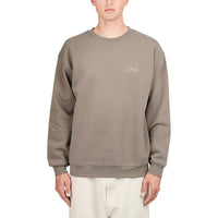 Dime Classic Small Logo Crewneck (Brown)