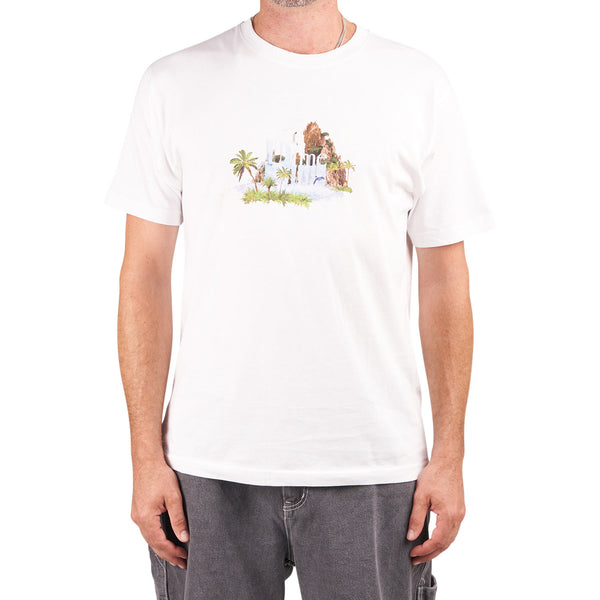 Dime ダイム★Classic Waterfall Tシャツ 送関込 Dime - WHITE CLASSIC WATERFALL T-SHIRT – LE LABO STORE