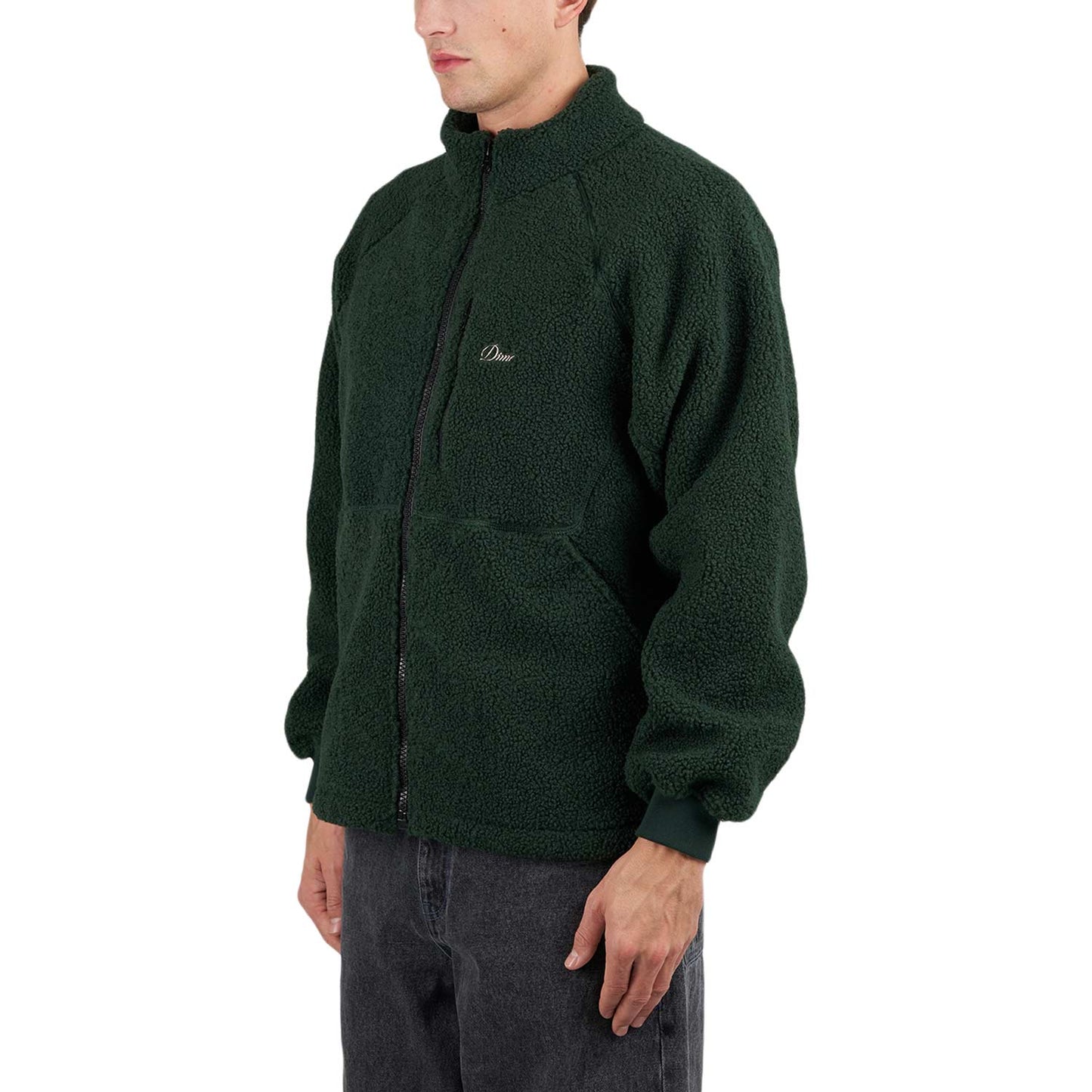 Dime Polar Fleece Sherpa Zip (Grün) - Allike Store