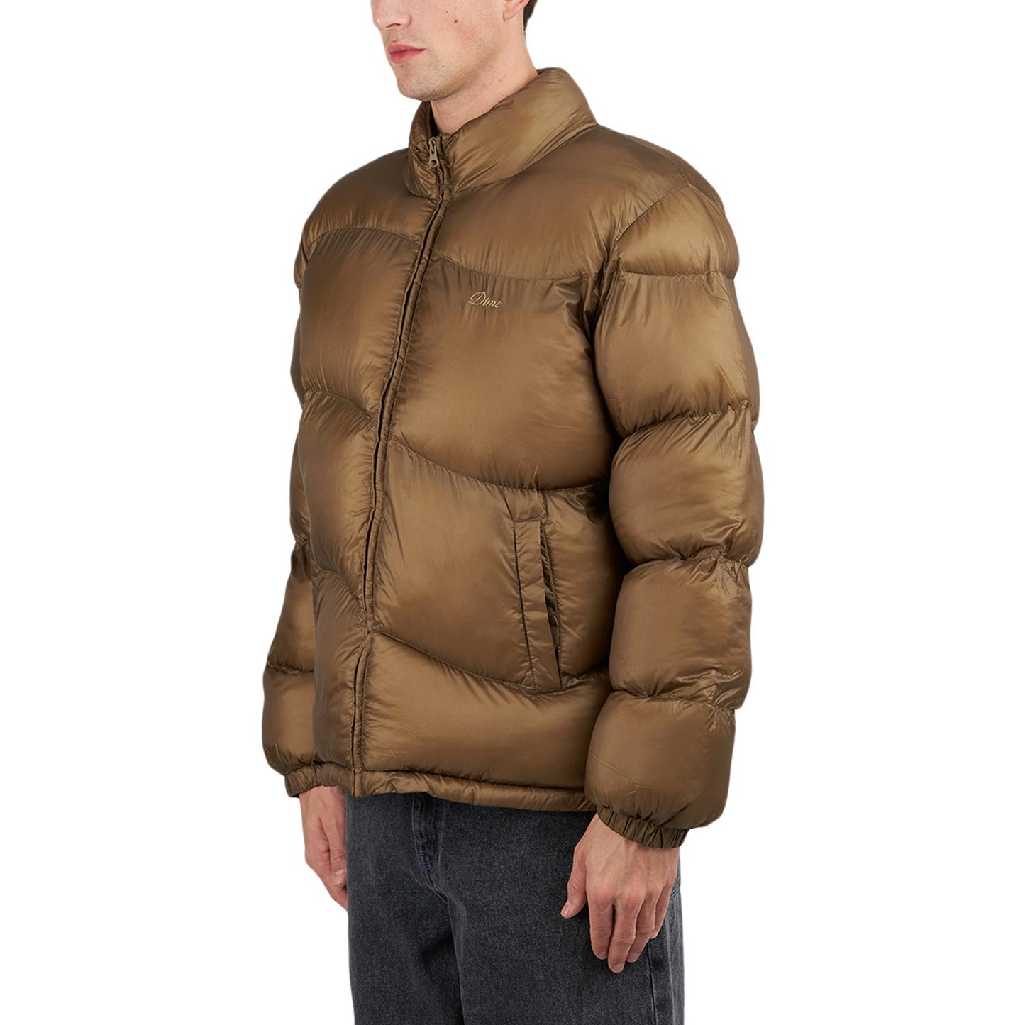 Dime Classic Ripstop Puffer (Gold) - Allike Store