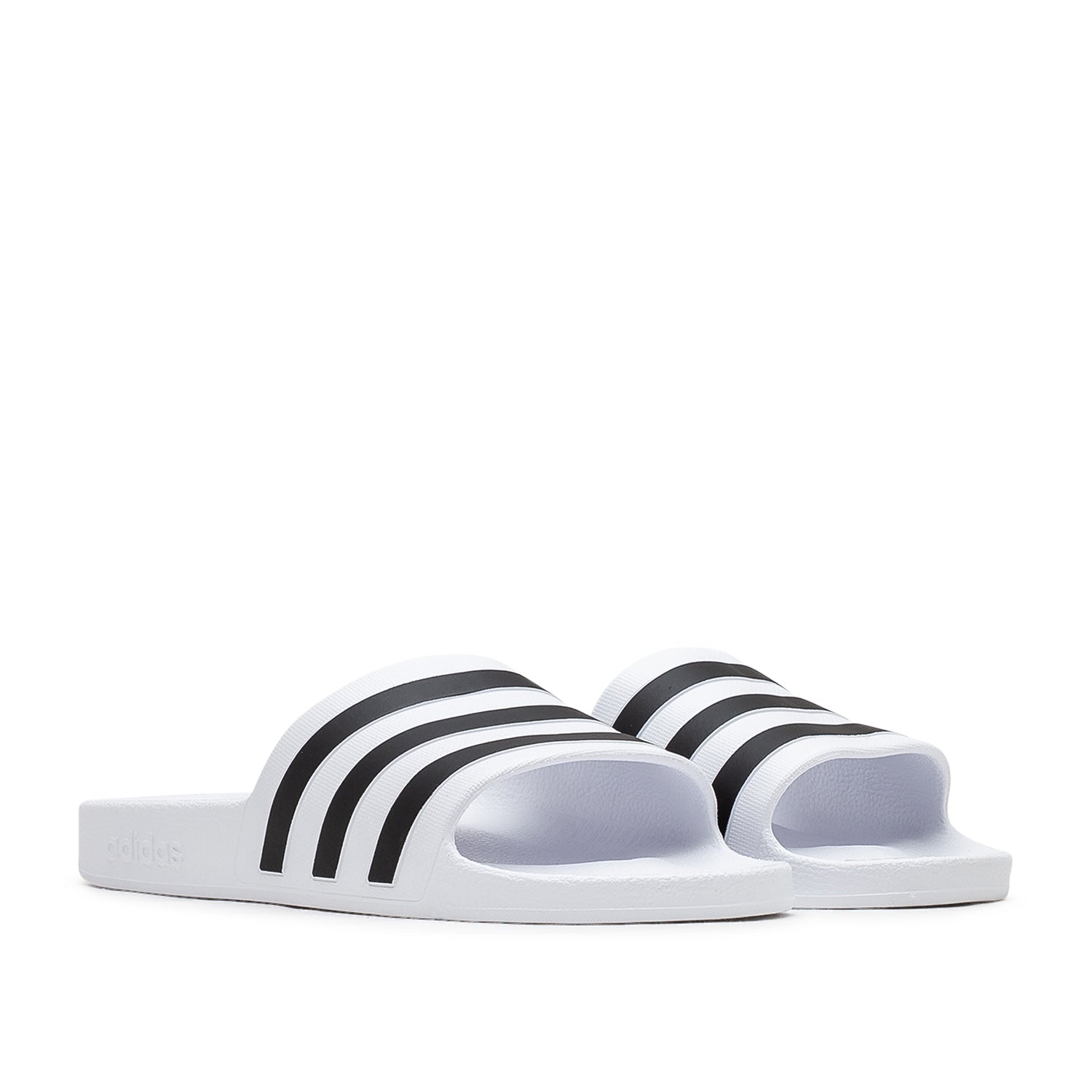 adidas Adilette Aqua (Weiss / Schwarz) - Allike Store