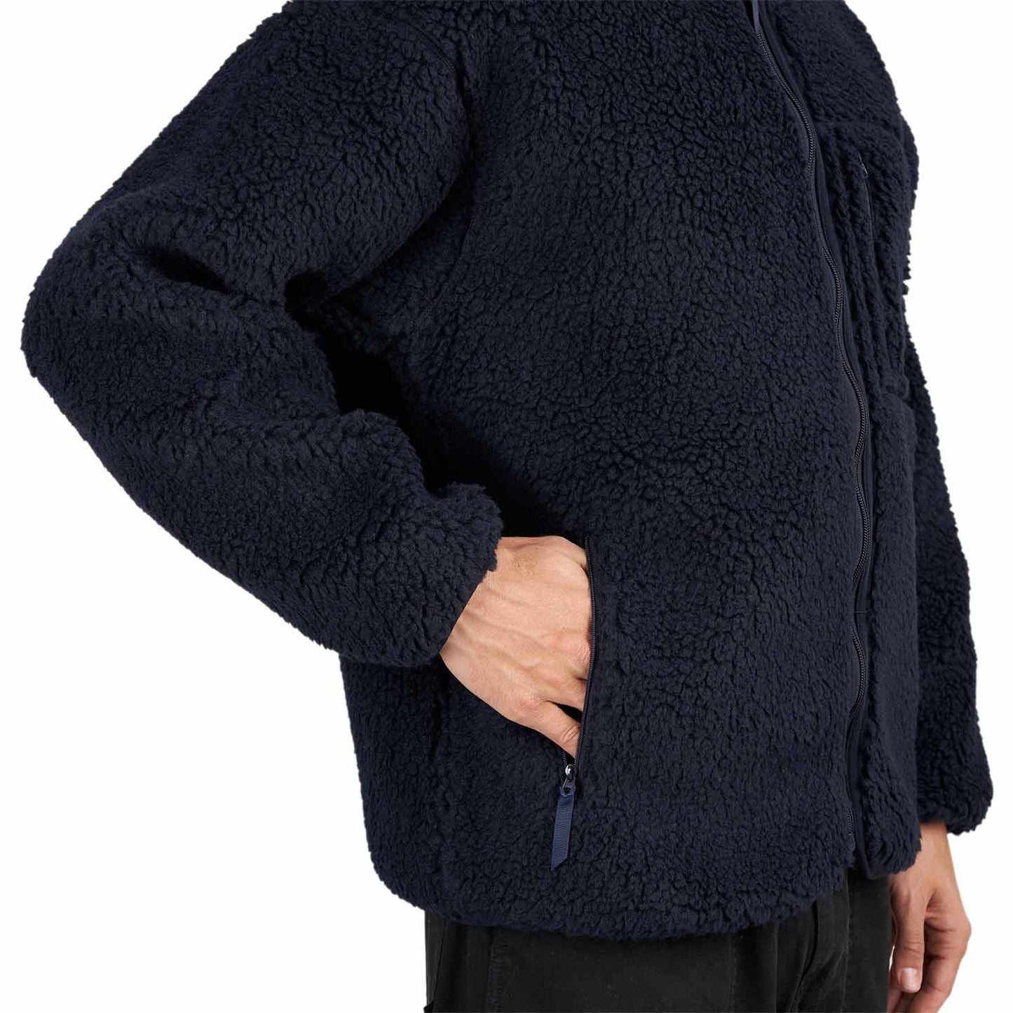 Gramicci Sherpa Jacket (Navy)  - Allike Store