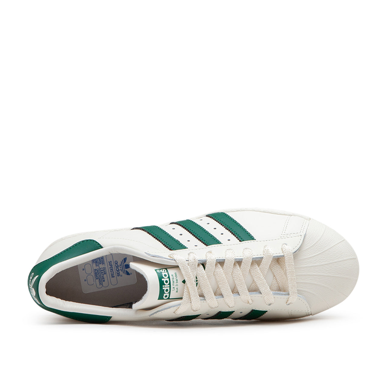 Superstar 80s hotsell white green