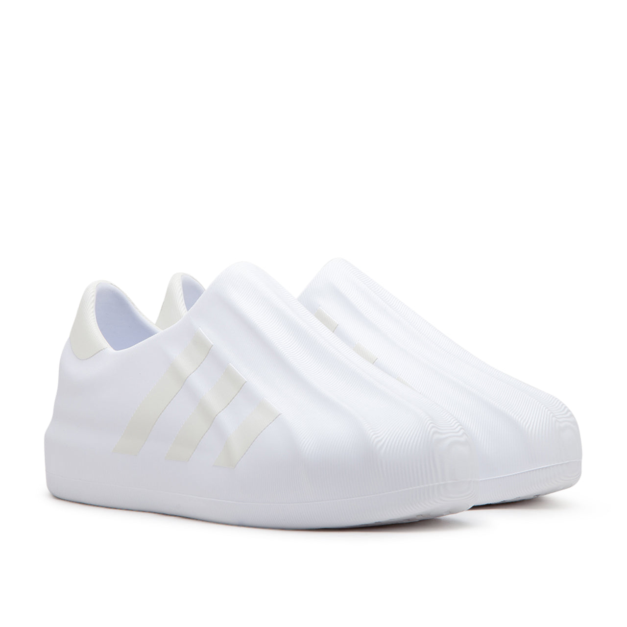 Adidas superstar slip 2024 on white indonesia