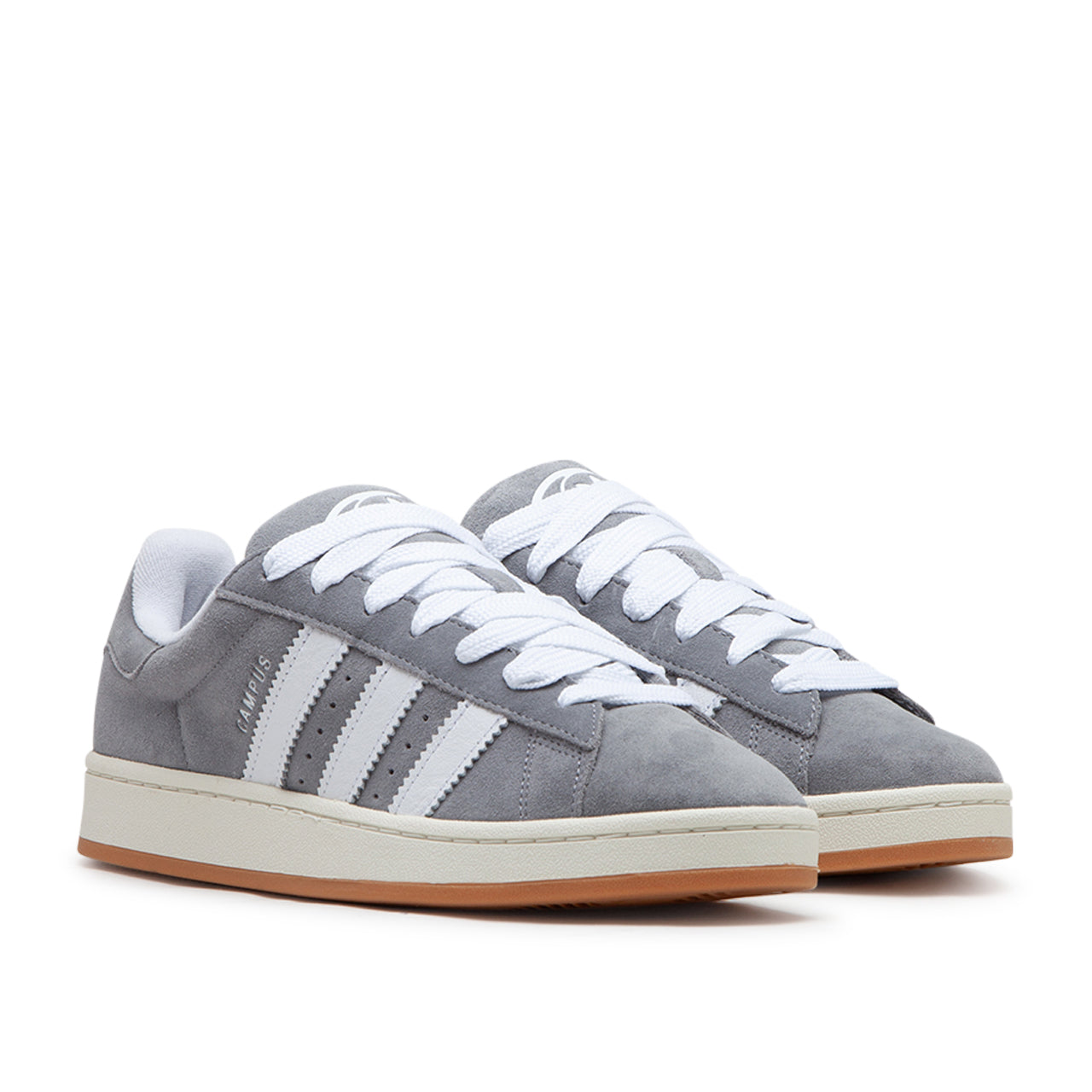 Grey adidas campus outlet trainers