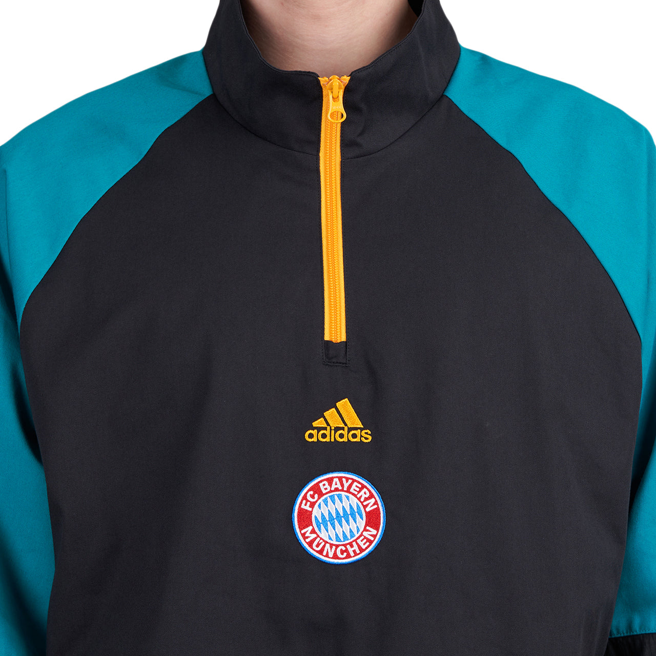 adidas FC Bayern Icon Top (Black / Green)