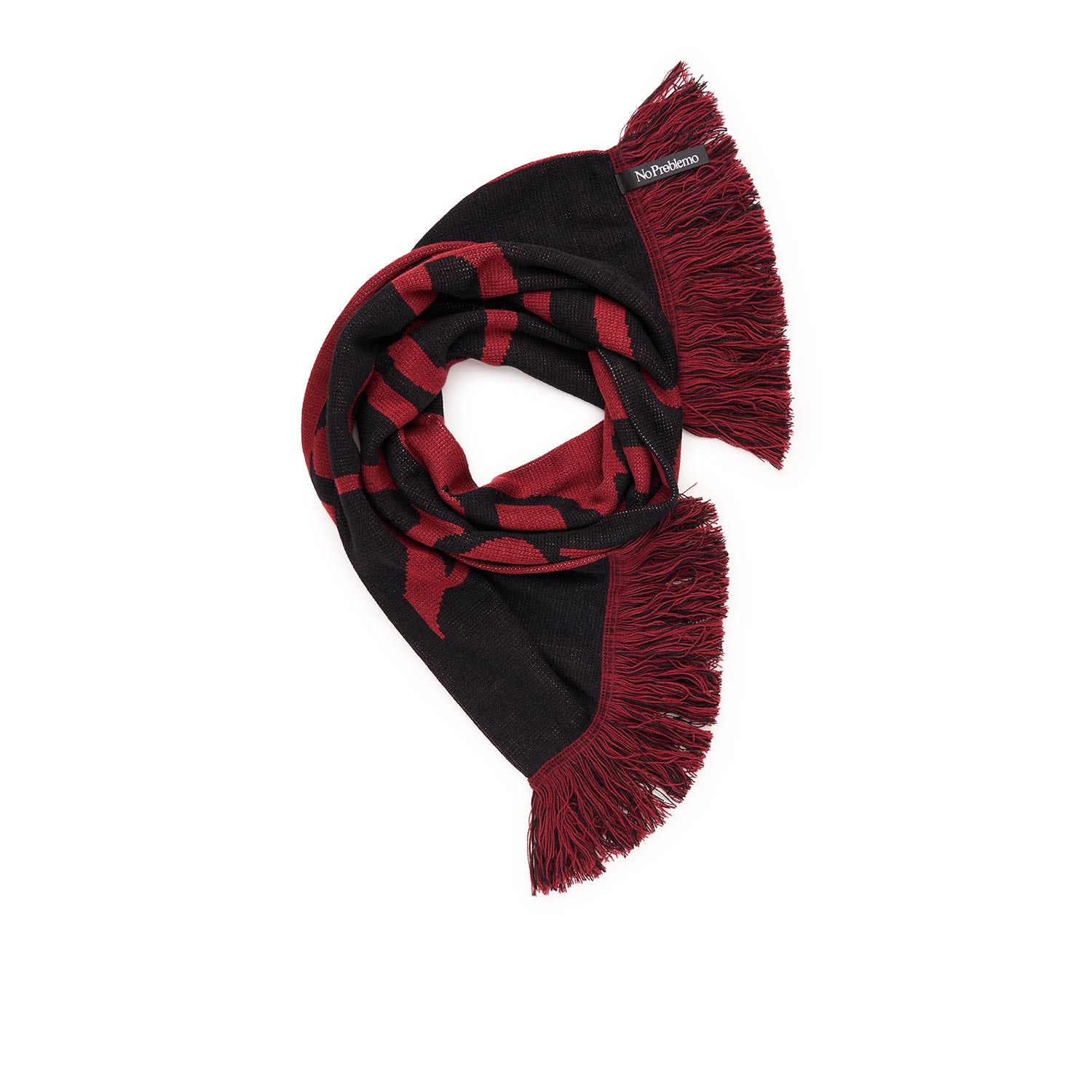 No Problemo Scarf (Burgunder)  - Allike Store