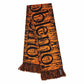 No Problemo Glitch Scarf (Orange)  - Allike Store