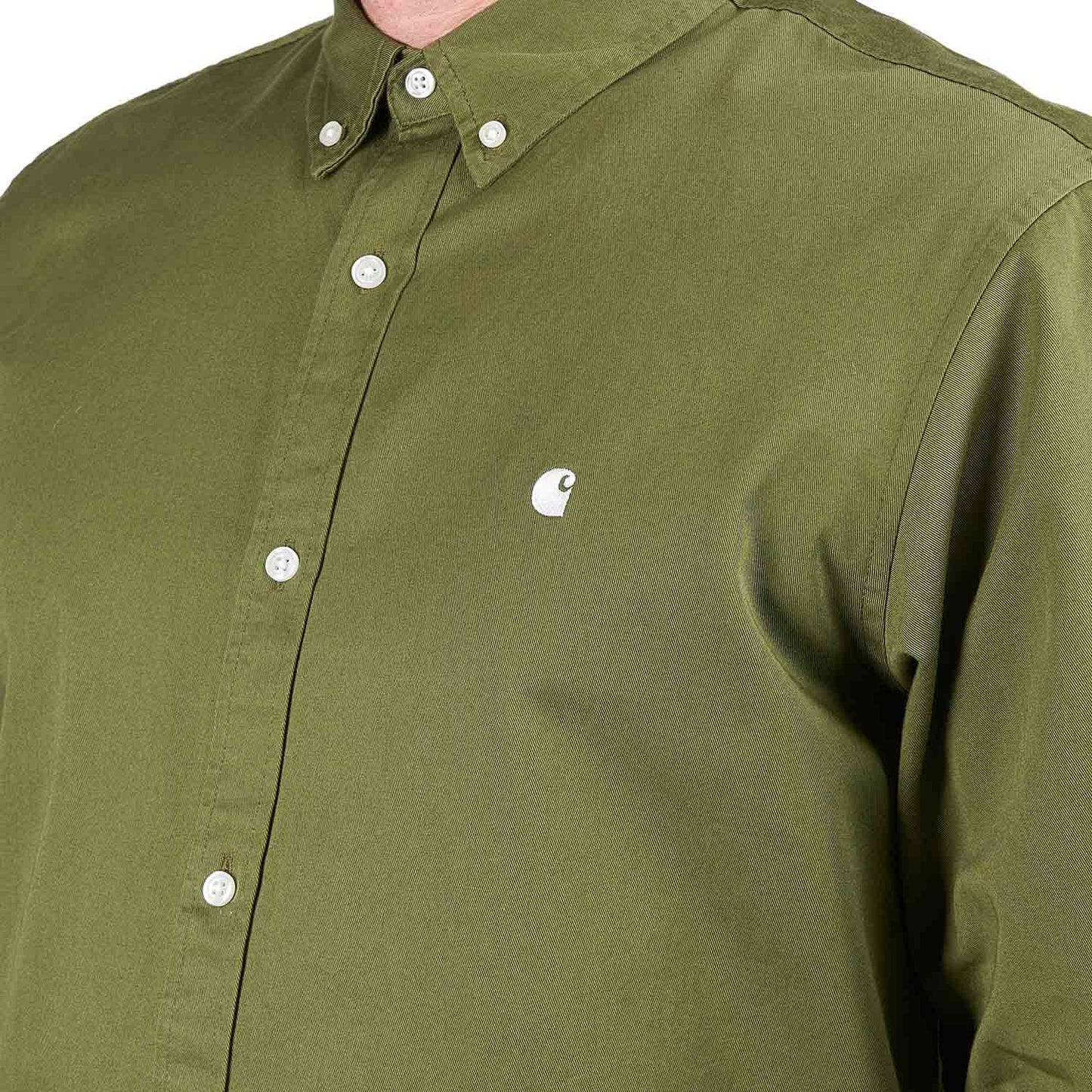 Carhartt WIP L/S Madison Shirt (Grün)  - Cheap Juzsports Jordan Outlet