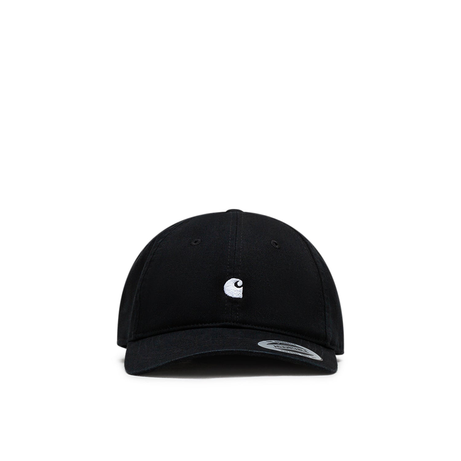 Carhartt WIP Madison Logo Cap (Schwarz / Weiß) - Allike Store