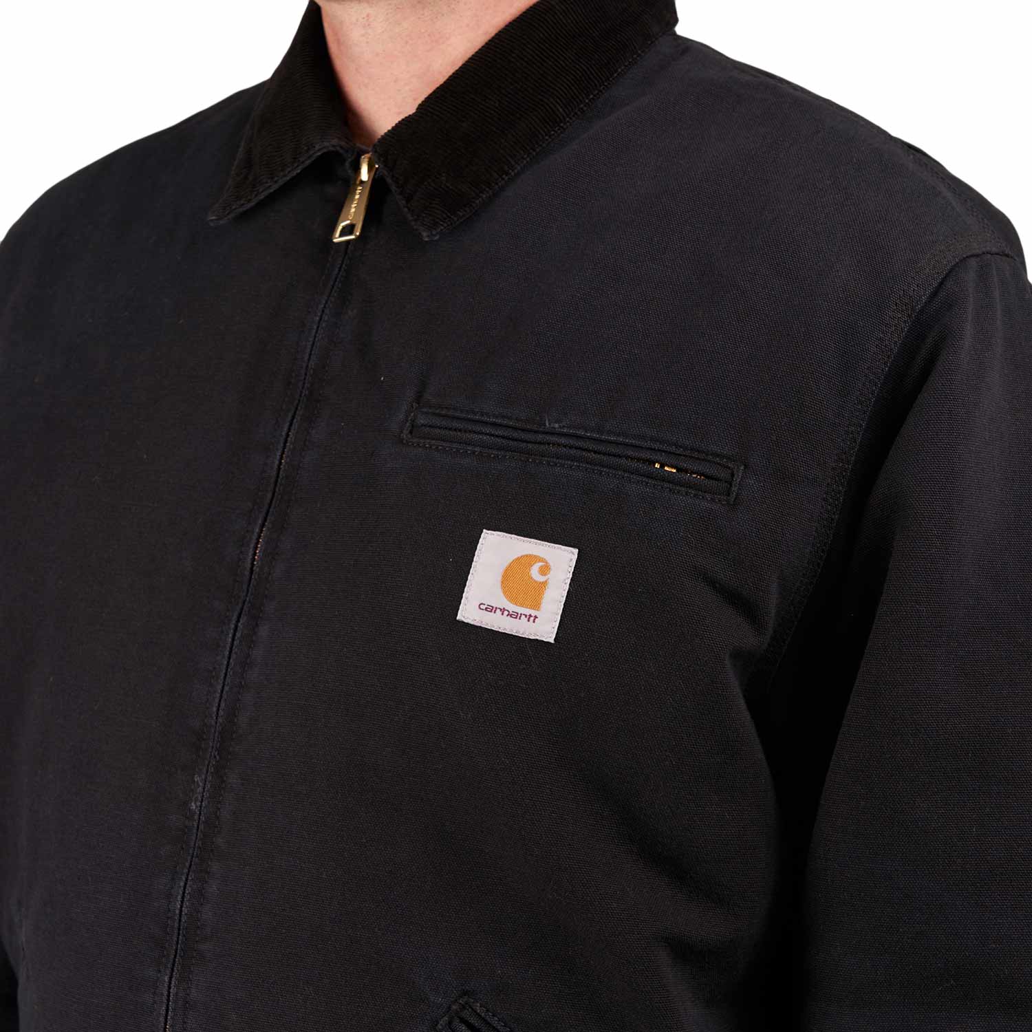 Carhartt WIP OG Detroit Jacket (Schwarz)  - Allike Store