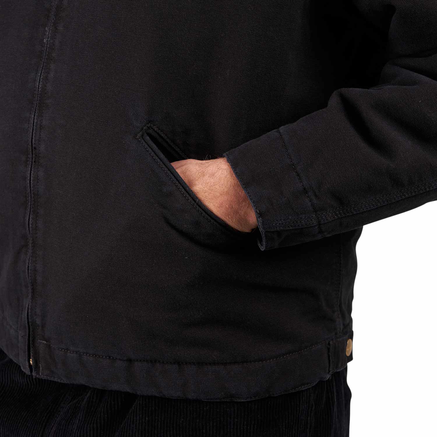 Carhartt WIP OG Detroit Jacket (Schwarz)  - Allike Store