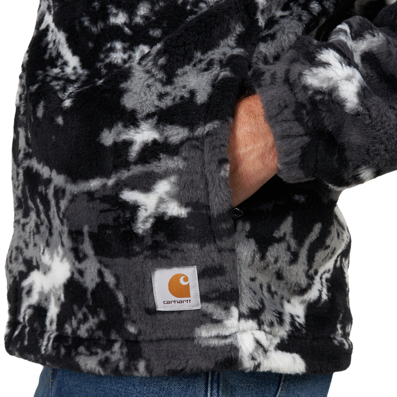 Carhartt WIP High Plains Liner (Black / White) 029457.0HH.XX