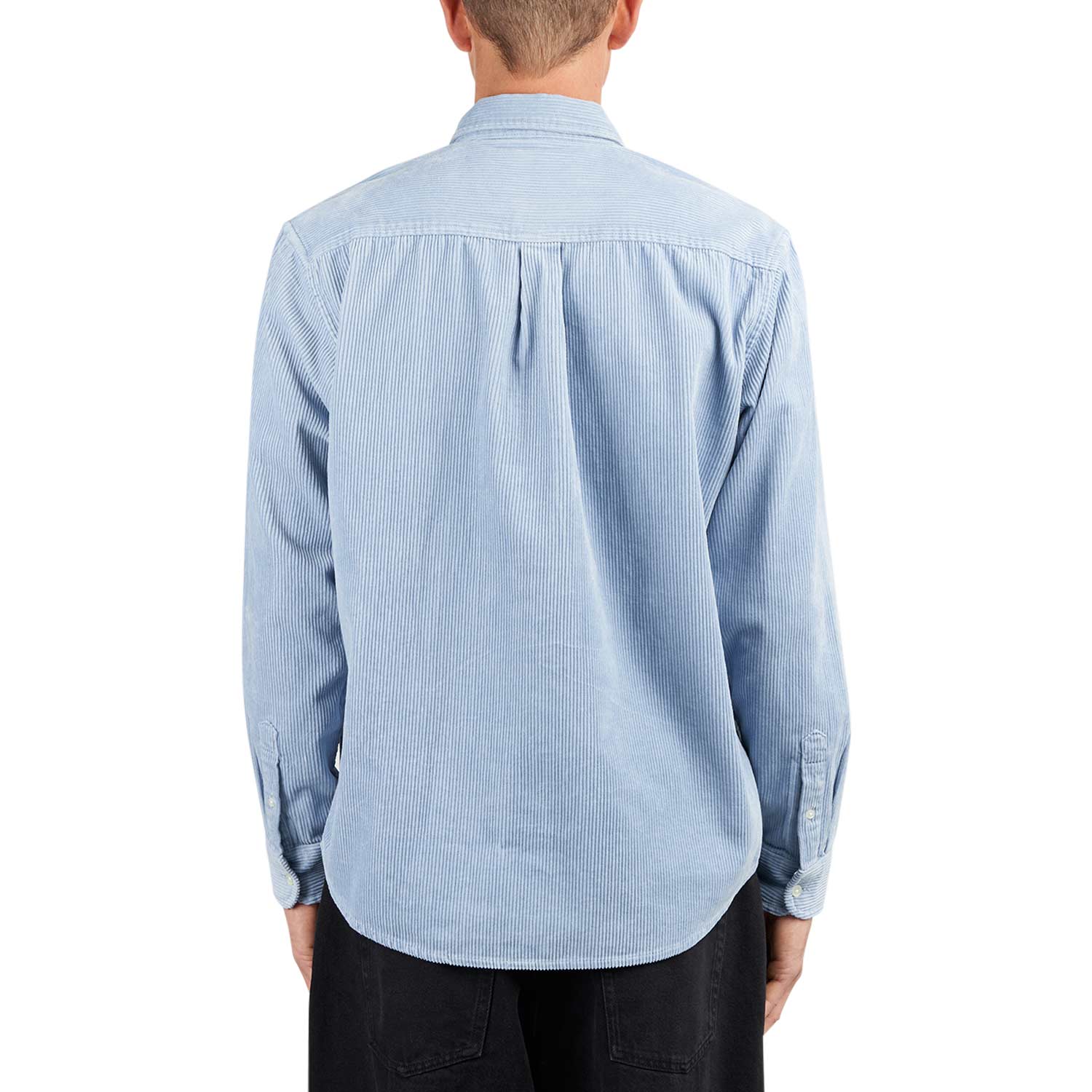 Carhartt WIP L/S Madison Cord Shirt (Blau)  - Allike Store