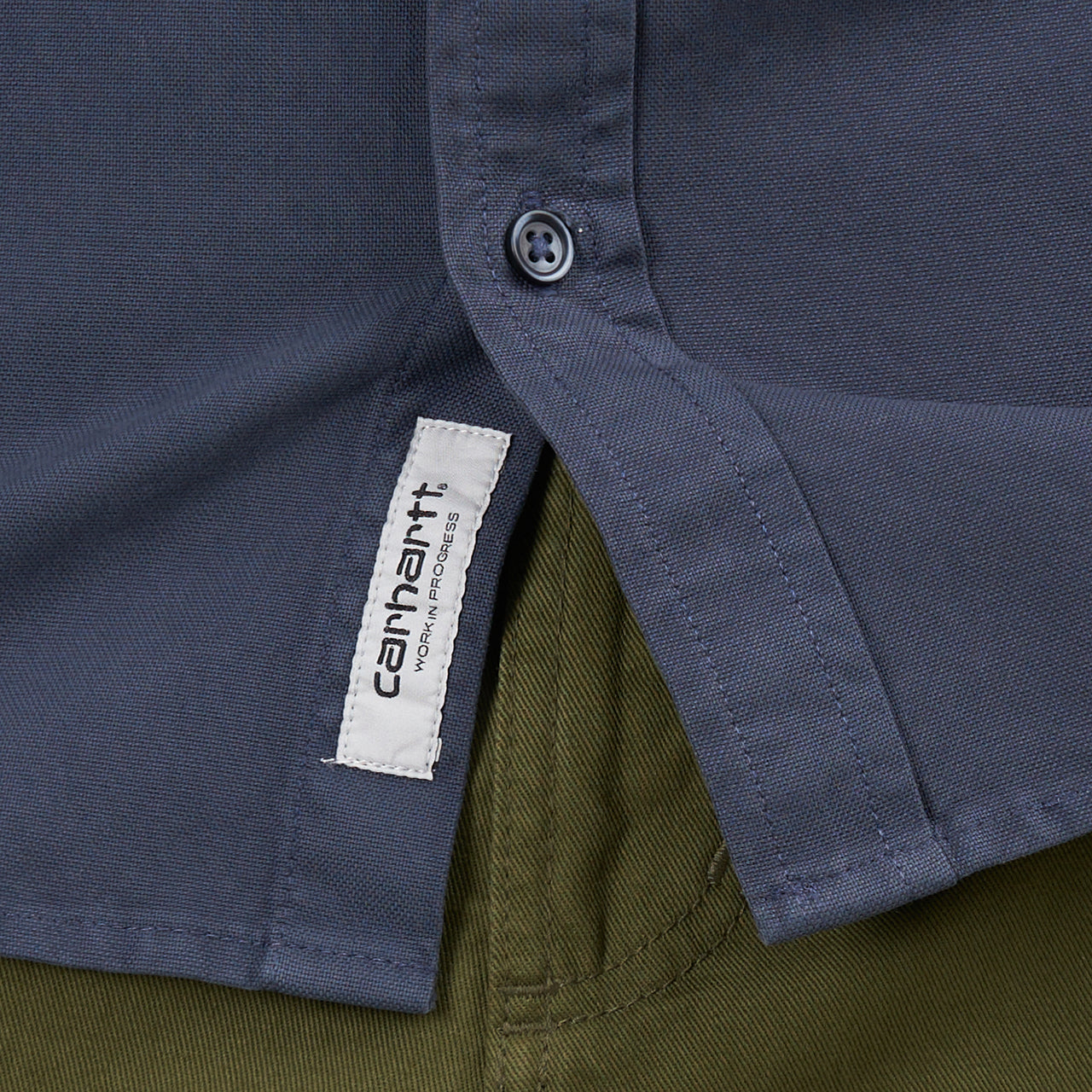 Carhartt WIP Longsleeve Bolton Shirt (Blau)  - Allike Store