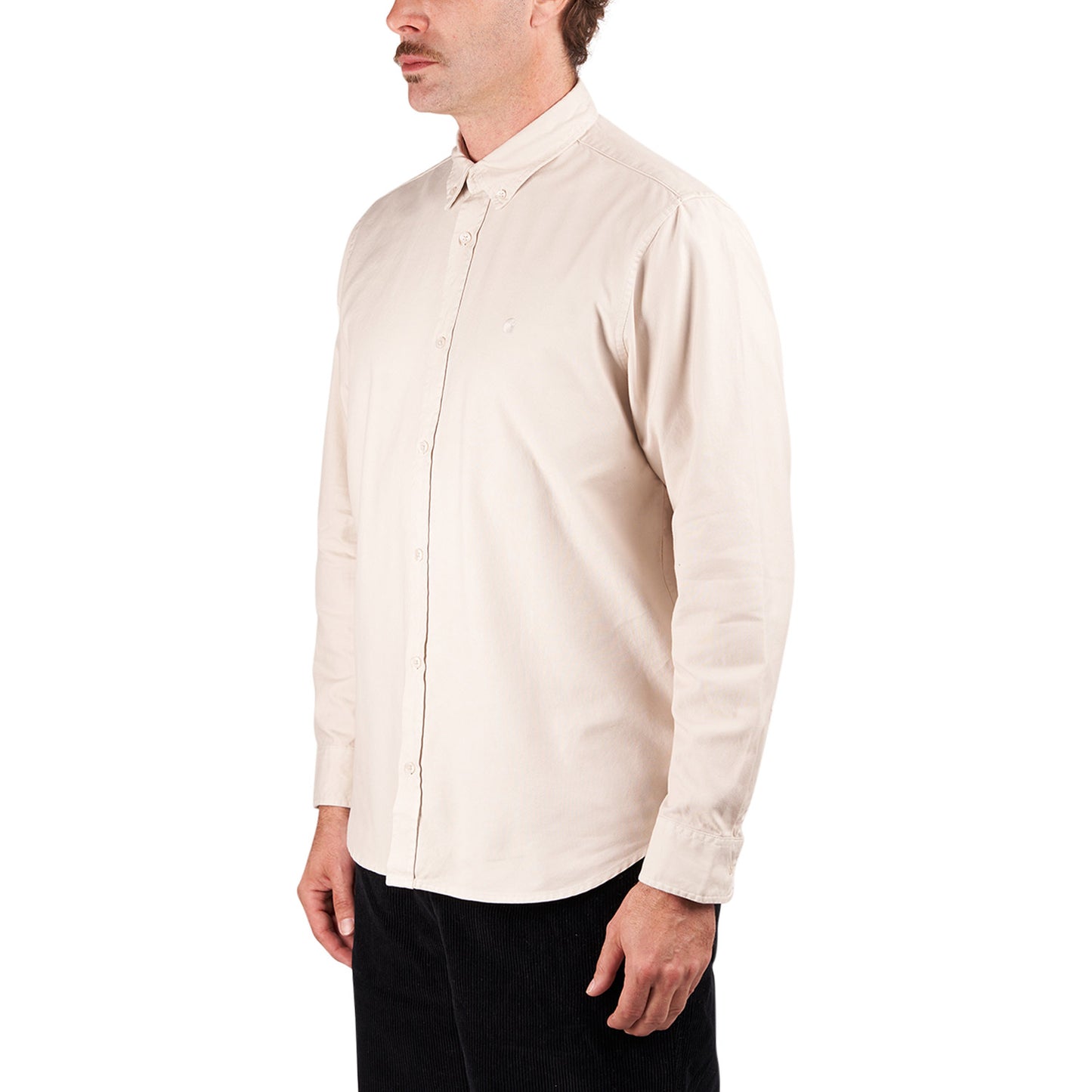 Carhartt WIP L/S Bolton Shirt (Beige)  - Allike Store