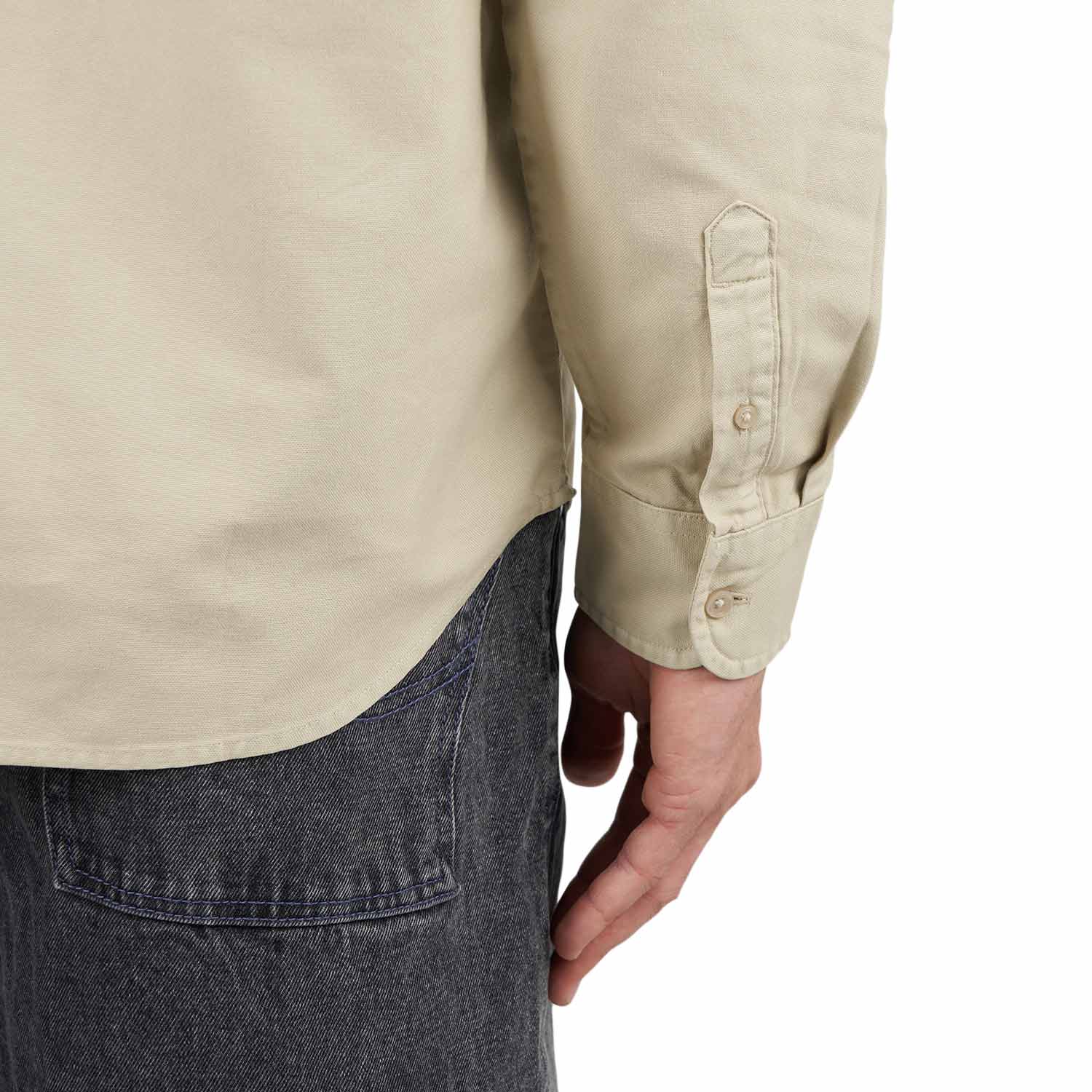 Carhartt WIP L/S Bolton Shirt (Beige) - Allike Store