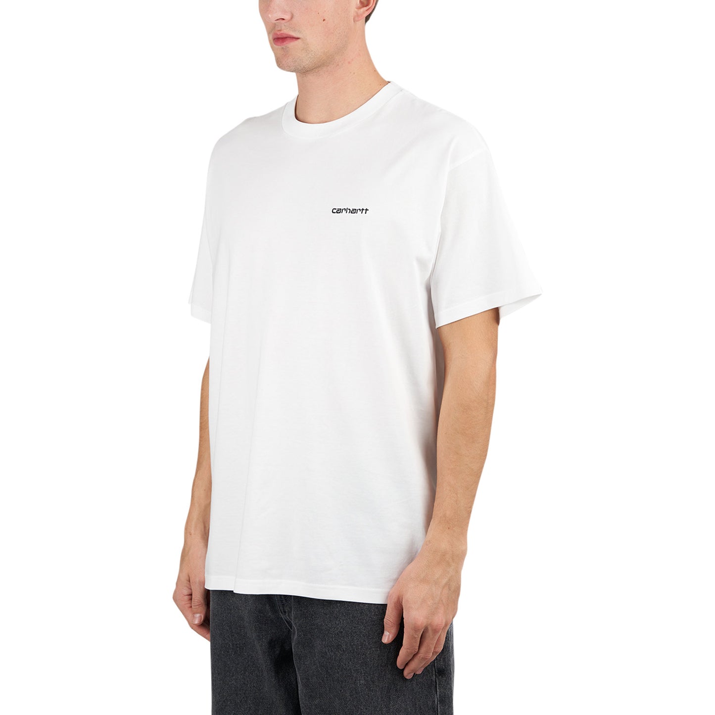 Carhartt WIP S/S Script Embroidery T-Shirt (Schwarz) - Allike Store