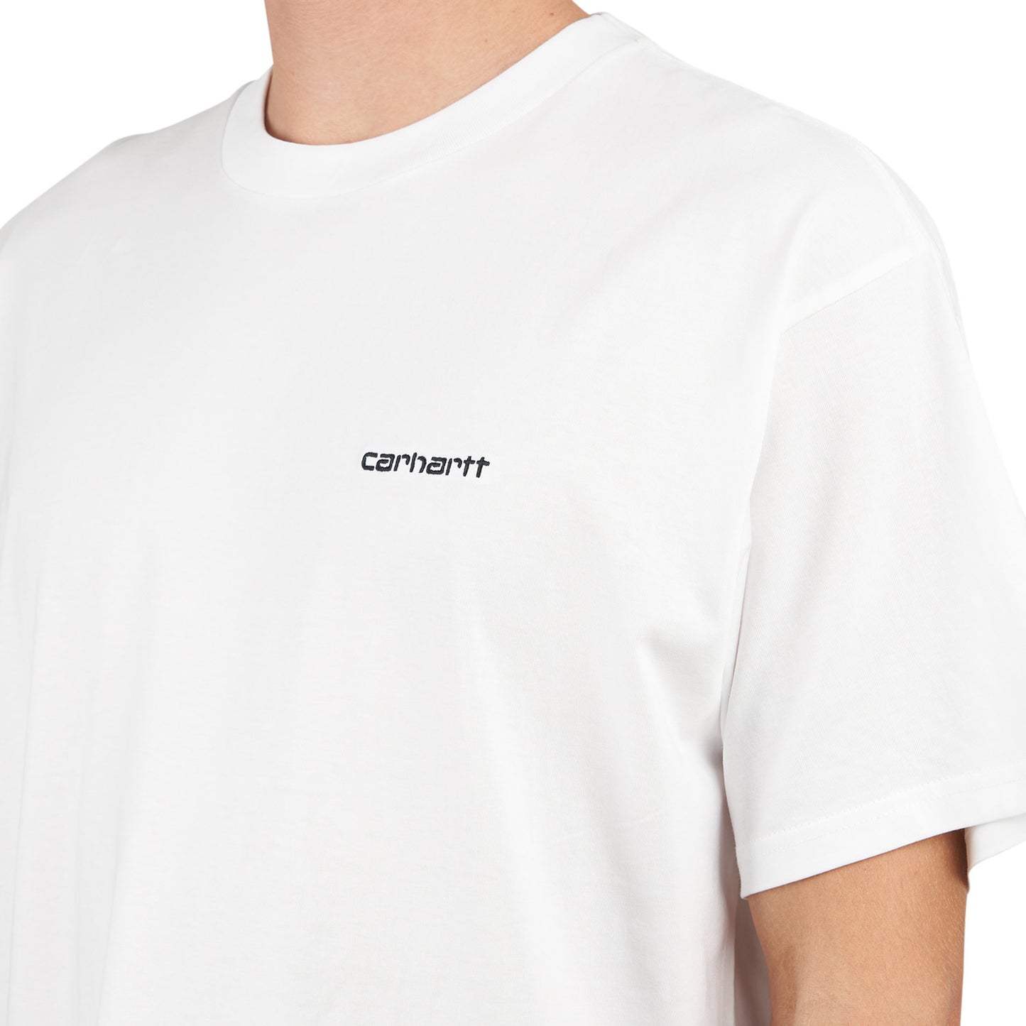 Carhartt WIP S/S Script Embroidery T-Shirt (Schwarz) - Allike Store