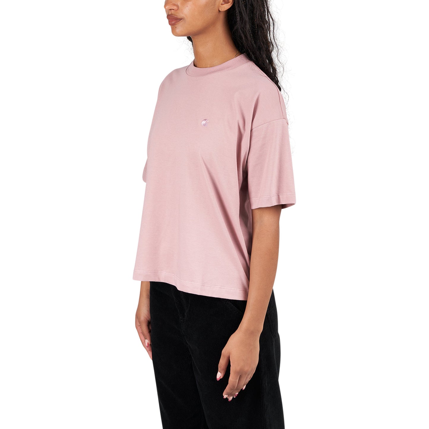 Carhartt WIP W' S/S Chester T-Shirt (Pink) - Allike Store